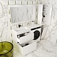 Style Line Мебель для ванной Даллас 130 L Люкс Plus белая – фотография-21